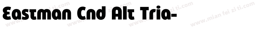 Eastman Cnd Alt Tria字体转换